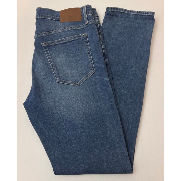 J. Crew Other - J.Crew Mercantile Athletic Fit Jeans Mens 38x35 Medium Wash Blue Denim Casual